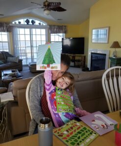 Paint by Sticker Kids: Christmas: Create 10 Pictures One Sticker at a Time! Includes Glitter Stickers 31 81EzbuPjq5L