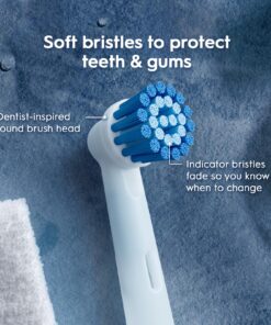 Oral-B Sensitive Gum Care Electric Toothbrush Replacement Brush Heads Refill, 3 Count Sensitive Gum Care Refills (3) 15 81EzdwJJ5L