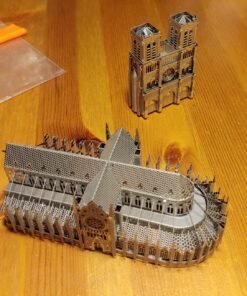 Metal Earth Fascinations Premium Series Notre Dame Cathedral 3D Metal Model Kit 50 81F06TLwBKL