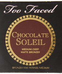 Too Faced Chocolate Soleil Medium/Deep Matte Bronzer Bronze,Red 0.08 Ounce (Pack of 1) 7 81F1qsaXOjL