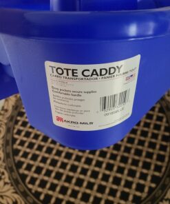 Akro-Mils 09185 Plastic Tote Tool & Supply Cleaning Caddy with Handle, (18-3/8-Inch x 13-7/8-Inch x 9-Inch), Blue (09185BLUE) Tote Caddy 23 81F31Uk1QVL