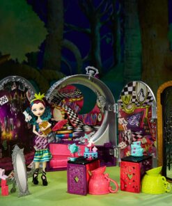 Mattel Ever After High Way Too Wonderland High and Raven Queen Playset, 6 years and up 30 81F4HQfuLHL