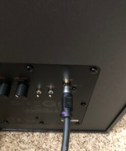 Mediabridge ULTRA Series Subwoofer Cable (35 Feet) - Dual Shielded with Gold Plated RCA to RCA Connectors - Black 14 81F4J4TBFSL