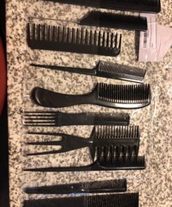 Annie Professional Comb Set 10Ct Black 18 81F4mx96E8L