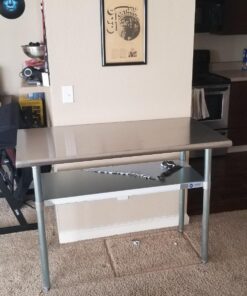 GRIDMANN Stainless Steel Work Table 48 x 24 Inches, NSF Commercial Kitchen Prep Table with Under Shelf for Restaurant and Home 48 in Long x 24 in Deep 34 81F5R0Wqn0L