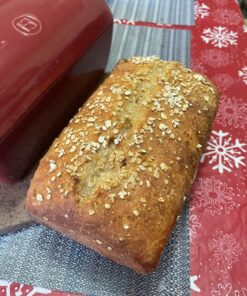 Emile Henry Made In France Bread Loaf Baker, 9.4 x 5"", Burgundy 35 81F6jkds2BL