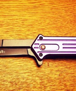 1 X Tac Force Assisted Opening Folding "Why So Serious?" Joker Purple Knife NEW!!! 20 81F7UGlcLKL
