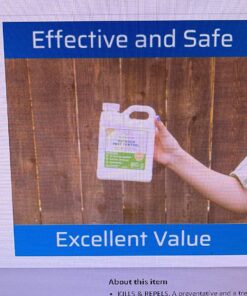 Wondercide - EcoTreat Outdoor Pest Control Spray Concentrate with Natural Essential Oils - Mosquito, Ant, Roach, and Insect Killer, Treatment, and Repellent - Safe for Pets, Plants, Kids - 16 oz 33 81F7Yhl6NtL