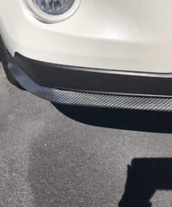 Front Lip ,HengJia Auto Parts 2.5m/8.2ft Car carbon fiber front lip,Front Bumper Lip ,Carbon Lip ,Side Skirt, front lip spoiler 100% waterproof protection(Carbon black) 44 81F7yvCYnKL