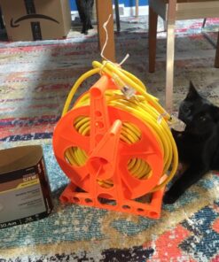 Bayco K-100 Cord Storage Reel w/Stand, PACK, Orange 37 81F9SwWZ9eL