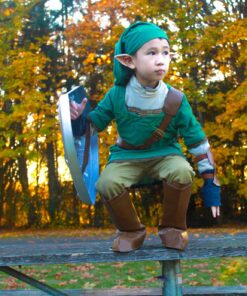 Link Prestige Legend of Zelda Nintendo Costume, Medium/7-8 M (7-8) 35 81FBMxxQv9L