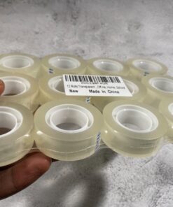OWLKELA 12 Rolls Transparent Tape Refills, Clear Tape, All-Purpose Transparent Glossy Tape for Office, Home, School 26 81FDlJiW6hL