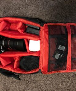 Powerextra Professional Waterproof small camera backpack, digital camera backpack for Nikon, Sony, Olympus, Samsung, Panasonic, Pentax and More Cameras 38 81FEAfozpYL