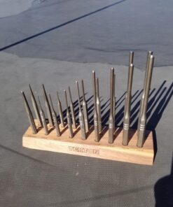 TEKTON Punch Set with Walnut Block (18-Piece) | 66564 Gunsmith Punch Set 44 81FEcVvDFuL