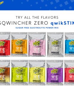 Sqwincher Zero Qwik Stik Sugar Free, Cool Citrus, .11 0z (Pack of 50) 18 81FFWibaBL 1