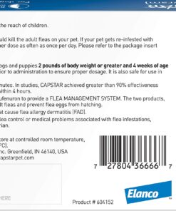 Alternative view of Capstar Fast-Acting Oral Flea Treatment for Dogs