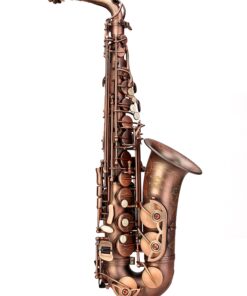 Alternative view of GLORY High Grade Antique Finish Series PR1, E Flat Alto Saxophone with 11reeds,8 Pads Cushions,case,carekit