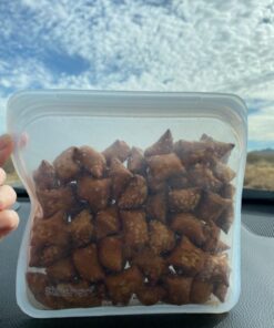 Stasher Reusable Silicone Storage Bag, Food Storage Container, Microwave and Dishwasher Safe, Leak-free, Bundle 4-Pack Small, Clear 4 Pack 25 81FIn9BhDRL