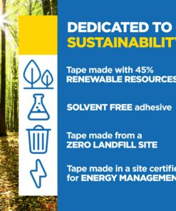 Scotch Painter's Tape Original Multi-Surface Painter's Tape, 2.83 Inches x 60 Yards, 1 Roll, Blue, Paint Tape Protects Surfaces and Removes Easily, Multi-Surface Painting Tape for Indoor and Outdoor Use 25 81FJ1vtNbIL 1