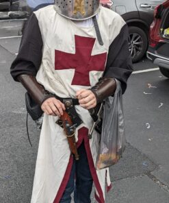 Szco Supplies 14” Decorative Barrel Brass Helm Crusader Helmet (910902) 28 81FK EQGWyL