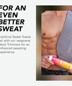 Sweet Sweat Workout Enhancer Roll-On Gel Stick - Sweat Harder and Faster, Helps Promote Water Weight Loss, Use with Sweet Sweat Waist Trimmer Original 23 81FLLErYMJL 2