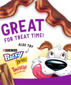 Purina Beggin' Strips With Real Meat Dog Treats, Thick Cut Hickory Smoke Flavor - 25 oz. Pouch 1.56 Pound (Pack of 1) Brown 13 81FNbIC47L