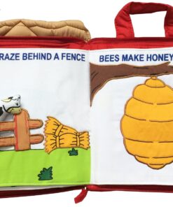 Pockets of Learning Right at Home Quiet Book, Animal Activity Busy Book for Toddlers and Children 10 81FOtxLRHfL