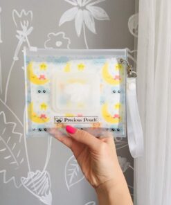 Precious Pouch Best Refillable Wet Wipe Dispensers. Portable, Lightweight and Travel Friendly. (Twinkle Little Star, 2 Extra Large+1 Mini Pouches) Large + Mini Set Twinkle Little Star 9 81FPBreWl5L