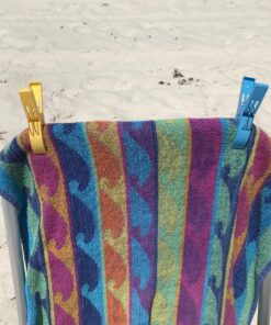 ECROCY Beach Chair Towel Clips on Cruise, 8 Pack Large Clamps,Clothes Pegs,Beach Towel Holder to Keep Your Towel from Blowing Away,Heavy Duty and in Bright Colors Single Thickness - 8 Pack 19 81FRTGntTGL