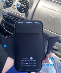 TRIBE Running Phone Holder Armband. iPhone & Galaxy Cell Phone Sports Arm Bands for Women, Men, Runners, Jogging, Walking, Exercise & Gym Workout. Fits All Smartphones. Adjustable Strap, CC/Key Pocket L: iPhone+/Pro Max/XR/XS Max/Galaxy+/Ultra/Note 27 81FRoprGwyL