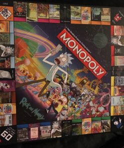 Monopoly Rick and Morty Board Game | Based on the hit Adult Swim series Rick & Morty | Offically Licensed Rick Morty Merchandise | Themed Classic Monopoly Game 101 81FSmgyVmjL 1