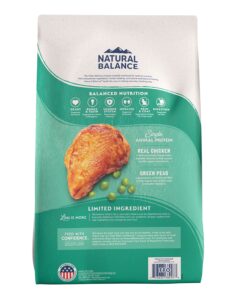Alternative view of Natural Balance Limited Ingredient Adult Grain-Free Dry Cat Food, Chicken & Green Pea Recipe, 10 Pound (Pack of 1) 10.00 Pound (Pack of 1)