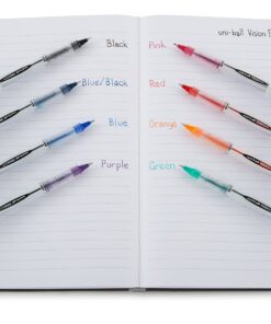 Uniball Vision Elite Rollerball Pens, Black Pen, Bold Pens with 0.8mm Ink, Ink Black Pen, Pens Fine Point Smooth Writing Pens, Bulk Pens, and Office Supplies 14 81FVe2wht4L