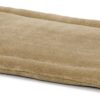 MidWest Homes for Pets Deluxe Micro Terry Pet Bed, Dog Bed & Crate Mat, Taupe, 42-Inch 40.0"L x 27.0"W x 1.2"Th