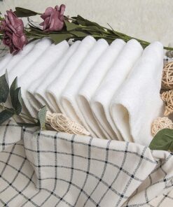 ALVABABY 12pcs Microfiber Inserts,Soft Cloth Diaper Liner,3-Layer Absorbent Inserts,Reusable Rayon Liners for Baby Cloth Diapers 12T 01 Microfiber Inserts 13 81FVt04vhL