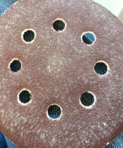 Miady 5-Inch 8-Hole Hook and Loop Sanding Discs 70PCS, 40/80/120/240/320/600/800 Assorted Grits Sandpaper for Aluminum - Pack of 70 70PCS Assort Grit 30 81FXI4ppbYL