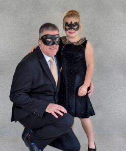 Masquerade Mask For Men Antique Look Mask for Halloween, Prom Party, Venetian Party, Mardi Gras, Carnival & Masquerade Ball One Size Black 46 81FZQx WXL