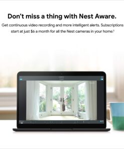 Google Nest Cam Indoor - 1st Generation - Wired Indoor Camera - Control with Your Phone and Get Mobile Alerts - Surveillance Camera with 24/7 Live Video and Night Vision 1st Gen 1 Count (Pack of 1) Nest Cam (Indoor, Wired) 40 81FckED3oiL