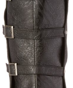 Funtasma Men's Gotham Engineer Boot 10-11 Black Distressed Polyurethane 15 81Fez1sNncL 1