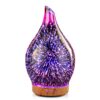 Porseme Essential Oil Diffuser 3D Firework Glass Aromatherapy Ultrasonic Humidifier Rose Gold, Auto Shut-Off, Timer Setting, BPA Free, Aroma Decoration for Home, Office, Gym, Spa, Premium Gift 100ml C2-100ml Rose Gold Afantty 30 81Fgn liZ7L