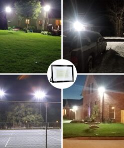 SOLLA 200W LED Flood Light, IP66 Waterproof, 16000lm, 1060W Equivalent, Super Bright Outdoor Security Lights, 6000K Daylight White, Floodlight Landscape Wall Lights 17 81FiEVDxrOL