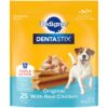 PEDIGREE DENTASTIX Small/Medium Dog Dental Treats Original Flavor Dental Bones, 13.93 oz. Pack (25 Treats) 25 Count (Pack of 1)