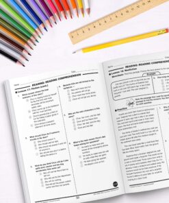Carson Dellosa Spectrum 4th Grade Test Practice Workbook All Subjects, Ages 9 to 10, Grade 4 Test Practice Math, Language Arts, Reading Comprehension, ... Writing, and Math - 160 Pages (Volume 81) 13 81FkRdrkF0L