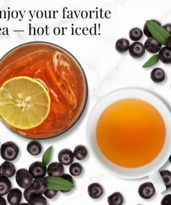 The Republic of Tea Acai Berry Green Tea - Caffeinated Superfruit - Natural Healthy Herbal Tea - Anti-oxidant, Gluten-Free - Acai Green Tea - 50 Tea Bags Acai SuperFruit 50 Count (Pack of 1) 9 81Fkc8qj eL