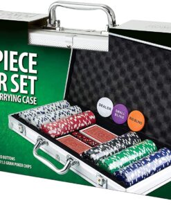 Kovot 300 Chip Dice Style Poker Set in Aluminum Case (11.5 Gram Poker Chips) 19 81Fli0NaHsL