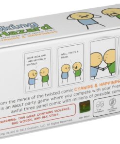 Joking Hazard by Cyanide & Happiness - a funny comic building party game for 3-10 players, great for game night White 27 81FltVkVeLL