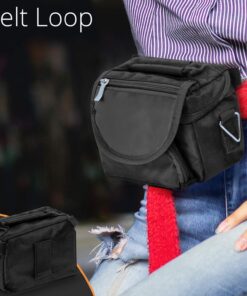 G-HUB Travel bag with Shoulder Strap, Carry Handle, Belt Loop for Nintendo DS Consoles DS / 3DS / DS Lite / 3DS XL / DSi - Black 36 81FlwQEslcL