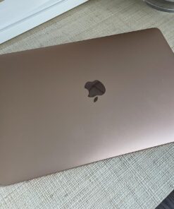 Apple 2020 MacBook Air Laptop M1 Chip, 13” Retina Display, 8GB RAM, 256GB SSD Storage, Backlit Keyboard, FaceTime HD Camera, Touch ID. Works with iPhone/iPad; Gold Without AppleCare+ 57 81FlzpF pRL