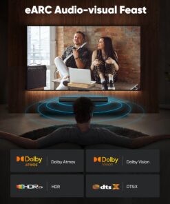 Highwings 8K 10K HDMI Cable 48Gbps 6.6FT/2M, Certified Ultra High Speed HDMI® Cable Braided Cord-4K@120Hz 8K@60Hz, DTS:X, HDCP 2.2 & 2.3, HDR 10 Compatible with Roku TV/PS5/HDTV/Blu-ray 6.6 feet Grey 36 81FrjtvDlL