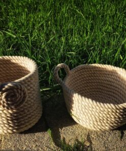 SGT KNOTS Twisted 100% Cotton Rope for DIY Projects, Crafts, Macrame Cord, Commercial, Agricultural - High Strength, Natural (1/4" x 100ft, Natural) 1/4 inch x 100 feet 24 81FrklAdg4L